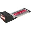 image:imageCoolgear Dual Port ExpressCard 34mm eSATA 3Gbs 300Mbps SATA II Card RAID