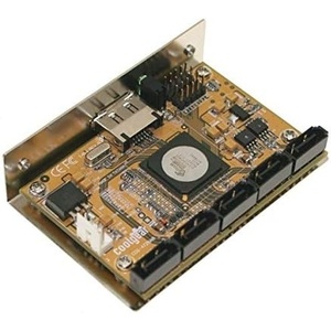 image:imageCoolgear SiI4726 Serial ATA 5 Port Multiplier with Steelvine RAID processor